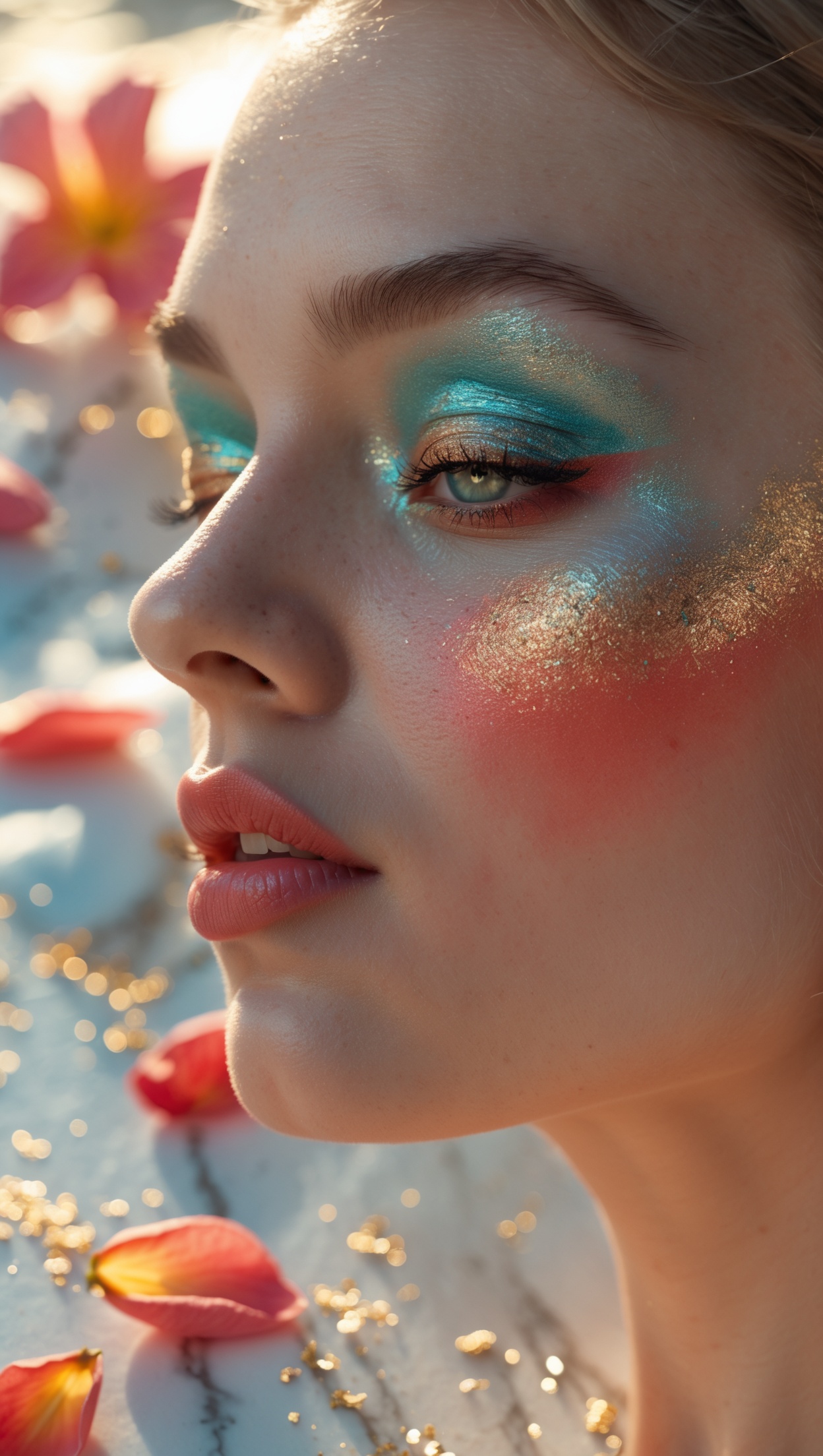Rock Bold Summer Eyes with Vivid Palettes